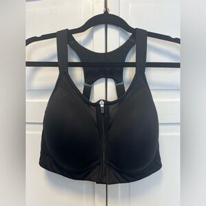 Calia Strength Front Close Mesh Inset High Impact Sports Bra Size 38 DD